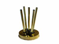 art. 212-LUX Base diametro 270 acciaio inox lux a 5 posti per aste diam. 22 mm.jpg